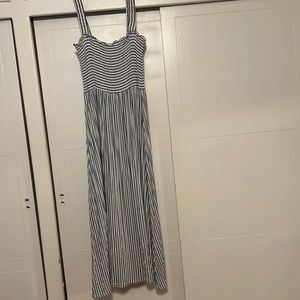 Stripped MIDI dress from Zara